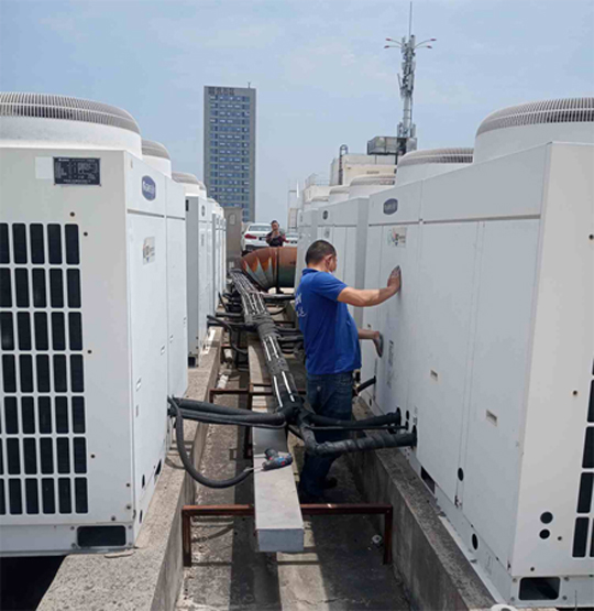 瓮安中央空调制热和不制冷系统维修方法